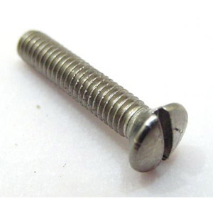 Screw 4x16mm raised counter sunk, stainless steel