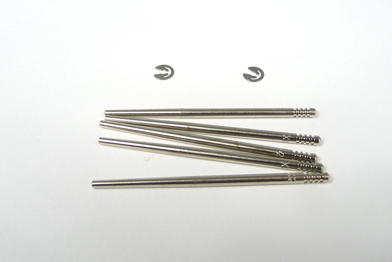 Dellorto Needle set (kit) X7, X7/13, X13, X13/X2, X2, 2 clips, PHBH, MB 