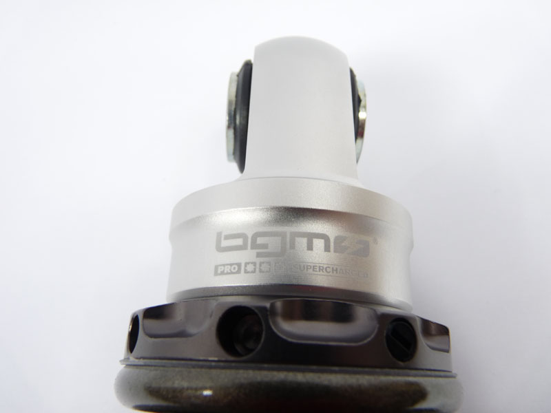 Rear shocker, Silver spring, 300-310mm, S1, 2, 3, Bgm (Gun metal)