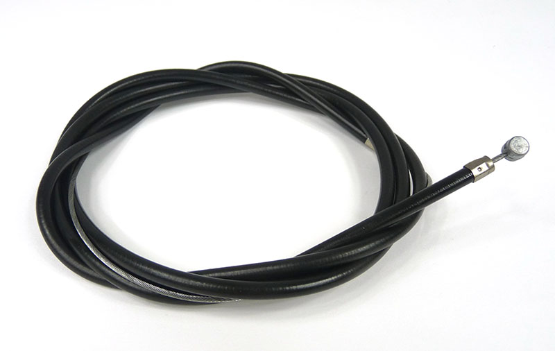 Lambretta Cable, Black, Clutch nylon lined, SIL 