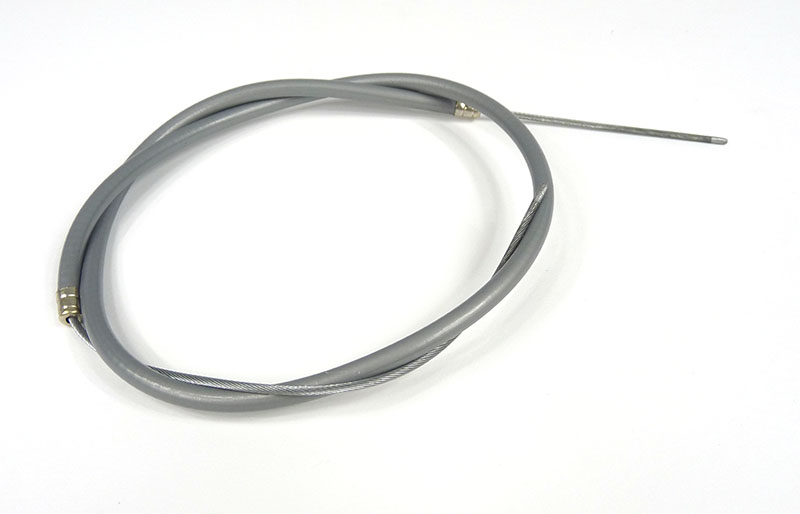 Lambretta Race-Tour Rear brake cable, Black, nylon lined, standard inner, MB