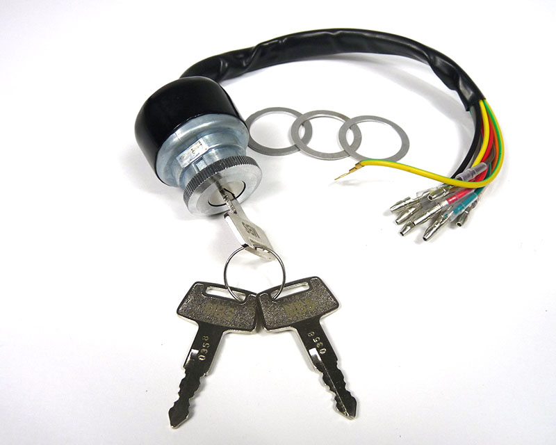 Lambretta Race-Tour Ignition switch, AC, DC or AC/DC, Fits all models, Series 1, 2, 3, MB