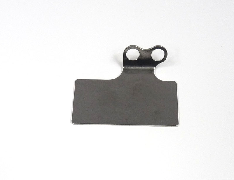 Lambretta Bracket for MB LED computers, light switch mounting, stainless steel, MB