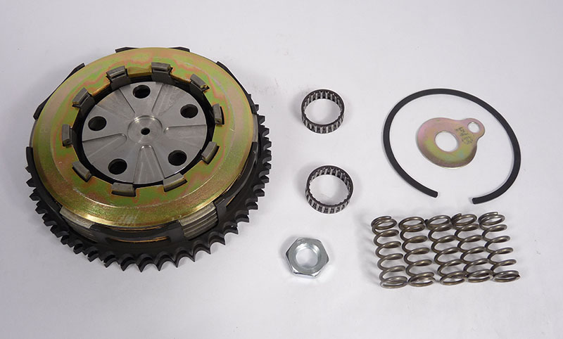 Lambretta Clutch assembly (kit) complete (5 plate) 46 tooth sprocket, MB