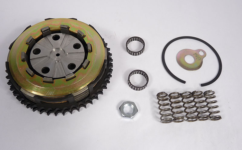 Lambretta Clutch assembly (kit) complete (6 plate) 47 tooth sprocket, MB
