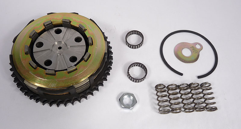 Lambretta Clutch assembly (kit) complete (5 plate) 47 tooth sprocket, MB