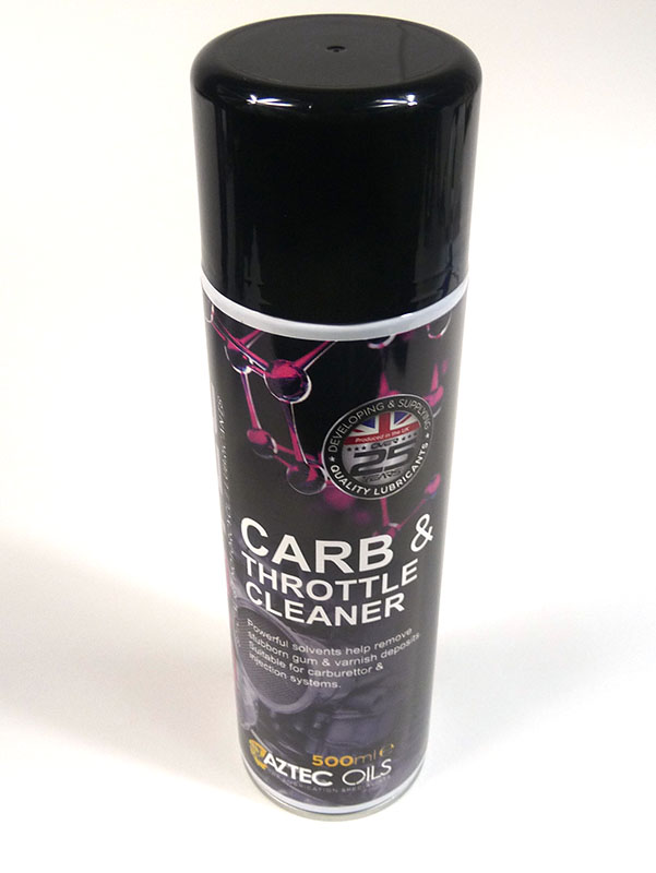 Mototec carb and throttle cleaner, 500ml