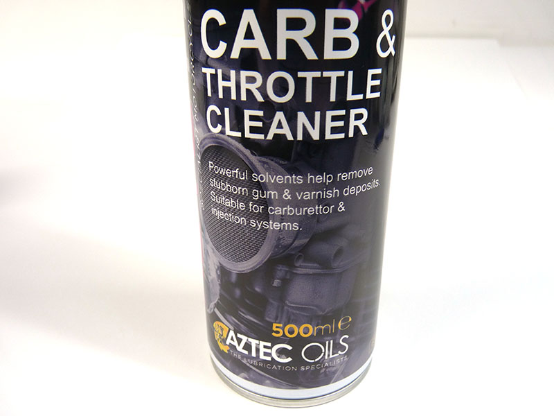 Mototec carb and throttle cleaner, 500ml