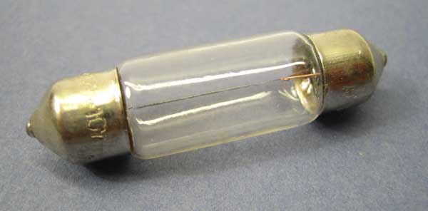 Lambretta Bulb, 12 volt, 10 watt, festoon, headlight