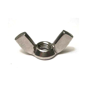 Nut 5mm wing, stainless steel